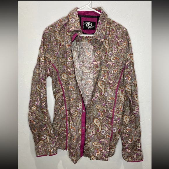 Caviar Dremes patterned collared shirt - Large - Picture 1 of 4